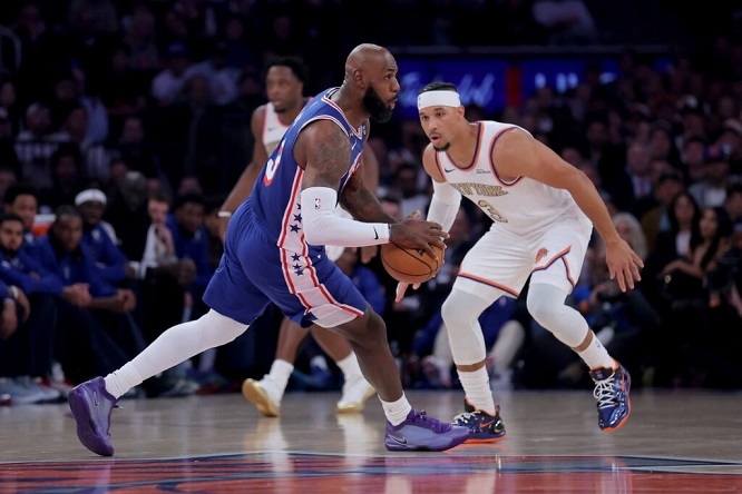 New York Knicksi više nisu ozbiljan suparnik Philadelphia 76ersima
